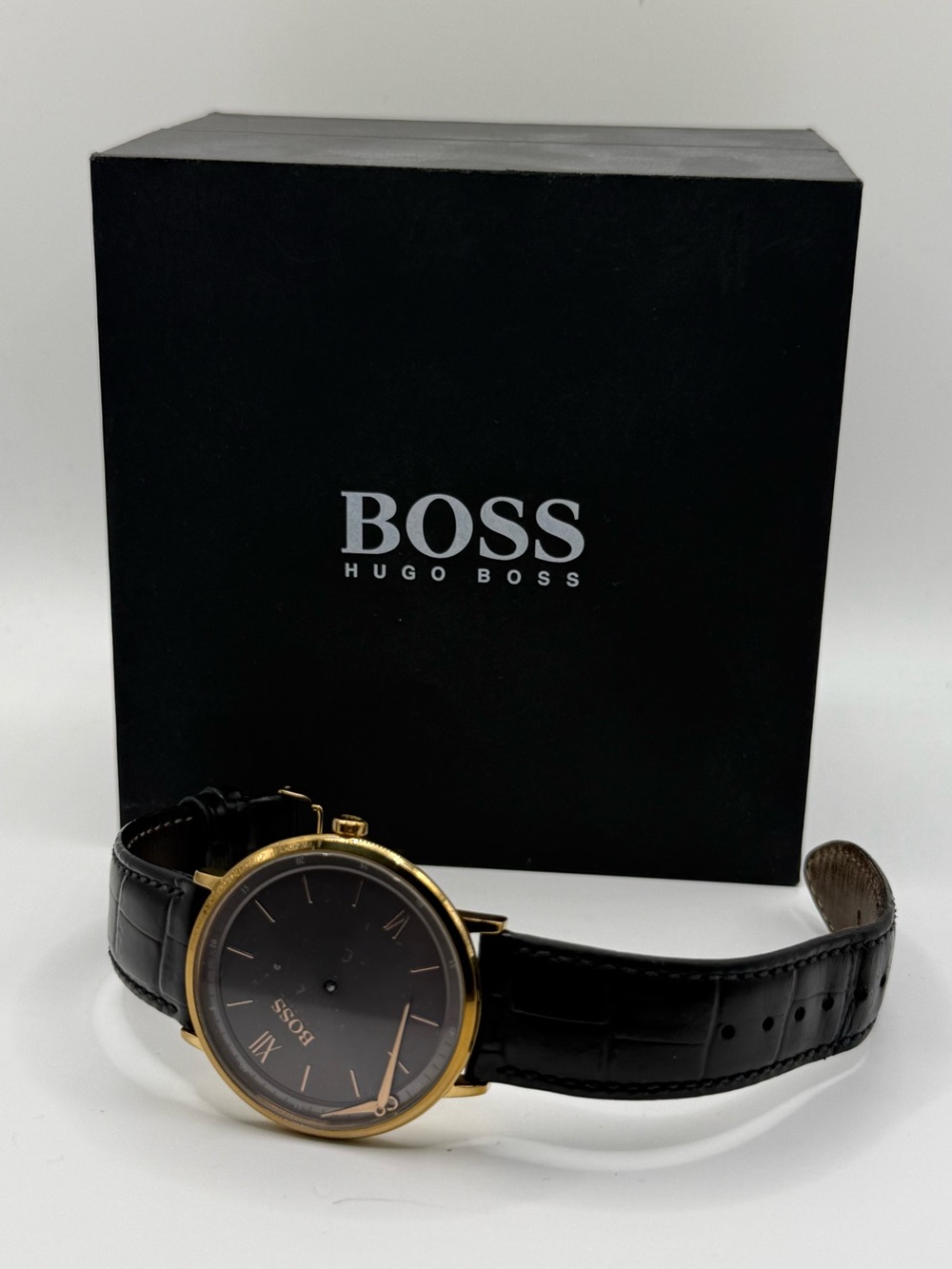 HUGO BOSS Leather Watch